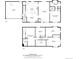 Two-story home floor plan, showing a spacious layout with multiple bedrooms and bathrooms at 12154 Mesa View Rd, Larkspur, CO 80118