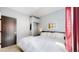 Bright bedroom with a king-size bed and plenty of natural light at 638 S Lincoln St, Denver, CO 80209