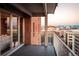 Spacious balcony with stunning city views at 955 Eudora St # 1008, Denver, CO 80220