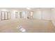 Spacious finished basement with neutral carpeting and ample natural light at 4340 Nelson Dr, Broomfield, CO 80023