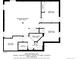 Lower level floor plan with recreation room, bedrooms and storage at 4340 Nelson Dr, Broomfield, CO 80023