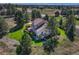 House with deck and large yard, as seen from above at 8777 Selly Rd, Parker, CO 80134