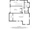 2606 sq ft home floor plan, highlighting primary bedroom and bath at 1400 S Vine St, Denver, CO 80210