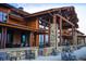 Resort-style clubhouse with patio and seating at 3010 Newfound Lake Rd, Berthoud, CO 80513