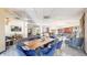 Community room with a large table and comfortable chairs at 100 Park W Ave # 608, Denver, CO 80205