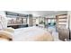 Bright bedroom with a comfortable bed and access to a balcony at 100 Park W Ave # 608, Denver, CO 80205