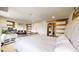 Main bedroom with king-size bed and access to the living room at 100 Park W Ave # 608, Denver, CO 80205