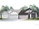 Modern home exterior with two-car garage and stone accents at 8277 S Quail St, Littleton, CO 80127