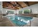Indoor swimming pool with spacious pool area at 3465 S Poplar St # 308, Denver, CO 80224