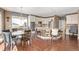 Open concept kitchen with island, double ovens, and lots of cabinet space at 11533 Dahlia St, Thornton, CO 80233