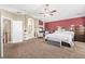 Main bedroom with ensuite bathroom, fireplace and walk-in closet at 11533 Dahlia St, Thornton, CO 80233
