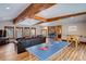 Game room with foosball, ping pong and mountain views at 537 Moonstone Rd, Breckenridge, CO 80424