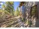 Home exterior with a stone pathway and mountain views at 537 Moonstone Rd, Breckenridge, CO 80424