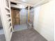 Unfinished basement with concrete walls and carpeted floor at 2180 S Logan St, Denver, CO 80210