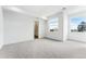 Bright bedroom with carpet flooring and large windows at 1420 Pierce St, Lakewood, CO 80214