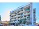 Front view of a multi-story apartment building at 799 Dahlia St # 501, Denver, CO 80220