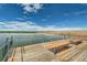Scenic lakefront view with wooden dock at 4274 S Salida Way # 11, Aurora, CO 80013