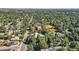 Aerial view of a large home situated on a spacious lot at 801 E Radcliff Ave, Englewood, CO 80113