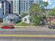 Three houses and street view at 3735 N Marion St, Denver, CO 80205