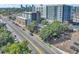 Aerial view of property and surrounding buildings at 3735 N Marion St, Denver, CO 80205