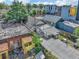 Aerial view of property's backyard at 3735 N Marion St, Denver, CO 80205