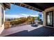 Spacious deck with built-in grill, offering scenic views at 7912 Galileo Way, Littleton, CO 80125