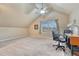 Versatile bedroom with a desk and chair, perfect for working from home at 6937 Brookeview Ct, Parker, CO 80134