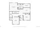 Second floor plan with primary bedroom, bathroom, loft, and laundry room at 3302 N Highlands Creek Pkwy, Aurora, CO 80019