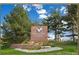 Community entrance with Highlands Ranch sign at 10515 Ashfield St # 1D, Highlands Ranch, CO 80126