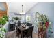 Dining room with table, chairs, and wine rack at 3074 S Uravan St, Aurora, CO 80013