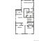 Upper floor includes owner's retreat, bath, and two bedrooms at 21202 E 63Rd Dr, Aurora, CO 80019