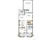 Main floor features kitchen, dining, Gathering room, study, and bedroom at 21202 E 63Rd Dr, Aurora, CO 80019