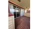 Spacious deck with sliding glass doors and view at 2125 S Telluride Ct, Aurora, CO 80013