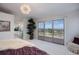 Main bedroom with private deck access and mountain views at 11251 Forest Hills Dr, Parker, CO 80138