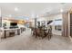 Spacious finished basement with ample natural light and a wine rack at 16975 Black Rose Cir, Parker, CO 80134