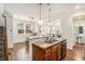 Modern kitchen with granite counters and stainless steel appliances at 3655 Akron St, Denver, CO 80238