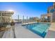 Relaxing rooftop pool with city views at 891 14Th St # 3108, Denver, CO 80202