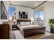 Spacious bedroom with large windows and city views at 891 14Th St # 3108, Denver, CO 80202