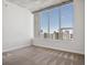 Minimalist bedroom boasting expansive city views at 891 14Th St # 3108, Denver, CO 80202