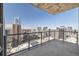 Private balcony offering stunning panoramic city views at 891 14Th St # 3108, Denver, CO 80202