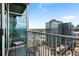 Private balcony offering stunning city views at 1700 Bassett St # 1901, Denver, CO 80202