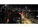 Night view of city skyline, illuminated buildings and streets at 1700 Bassett St # 1901, Denver, CO 80202