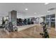 Modern gym with various cardio and weight training equipment at 1700 Bassett St # 1901, Denver, CO 80202
