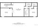 Basement floor plan with 2 bedrooms and 2 bathrooms at 2362 S Troy St, Aurora, CO 80014