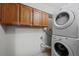 Convenient laundry area with washer and dryer at 2362 S Troy St, Aurora, CO 80014