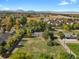 Aerial lot view showing surrounding houses at 577 96Th St, Louisville, CO 80027