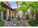 Charming courtyard with seating area, perfect for relaxation at 7944 Dante Dr, Littleton, CO 80125