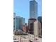 City skyline view with a high rise building and streets at 2001 Lincoln St # 1024, Denver, CO 80202