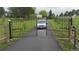 Long driveway with automatic gate leading to house at 6803 S Liverpool St, Centennial, CO 80016