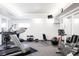 Well-equipped fitness center with cardio and weight machines at 6930 E Girard Ave # 305, Denver, CO 80224